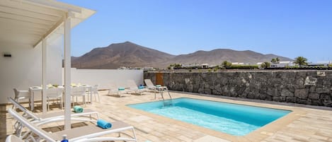 Beheizter Pool
