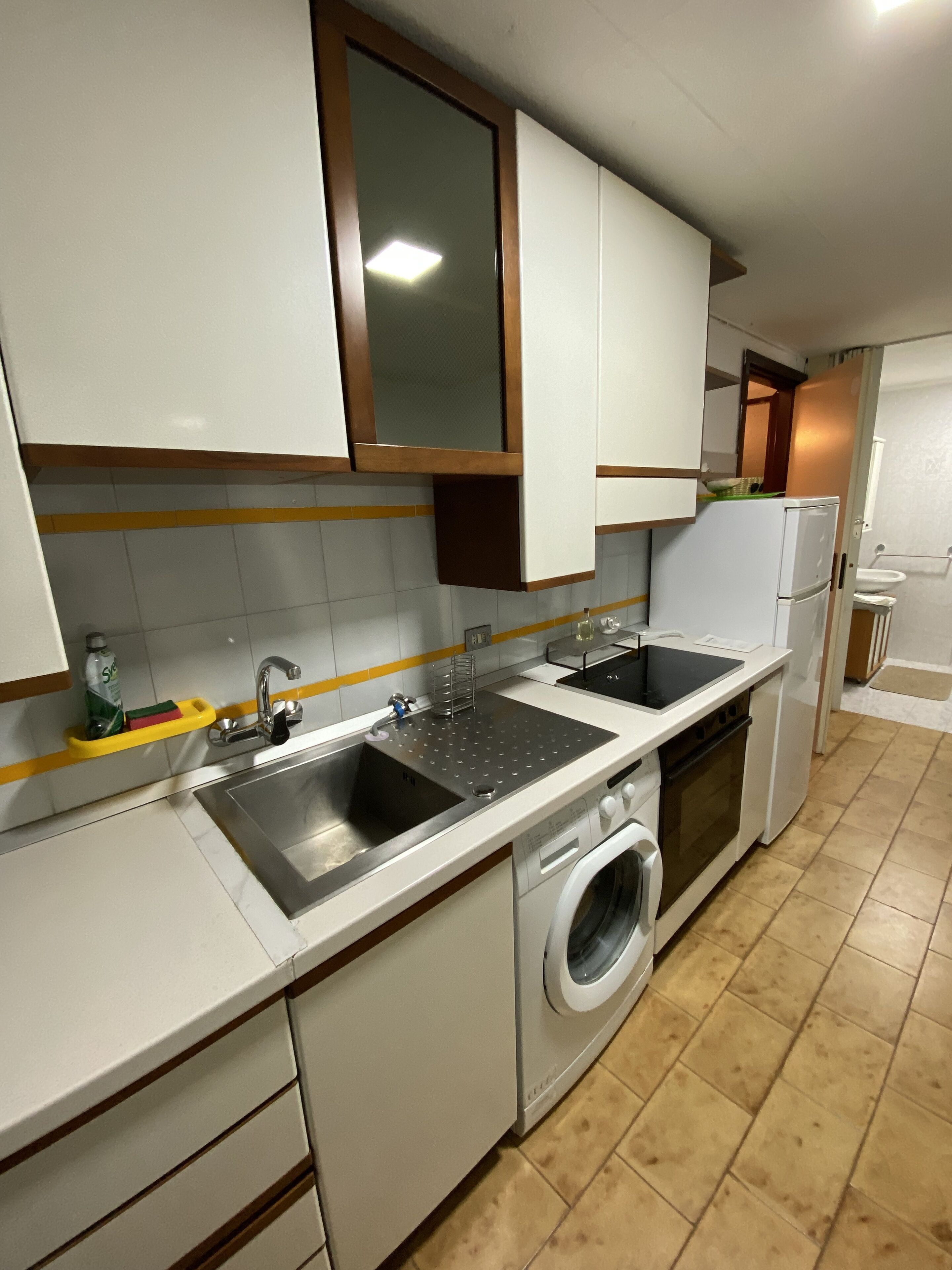 Monolocale con cucina abitabile