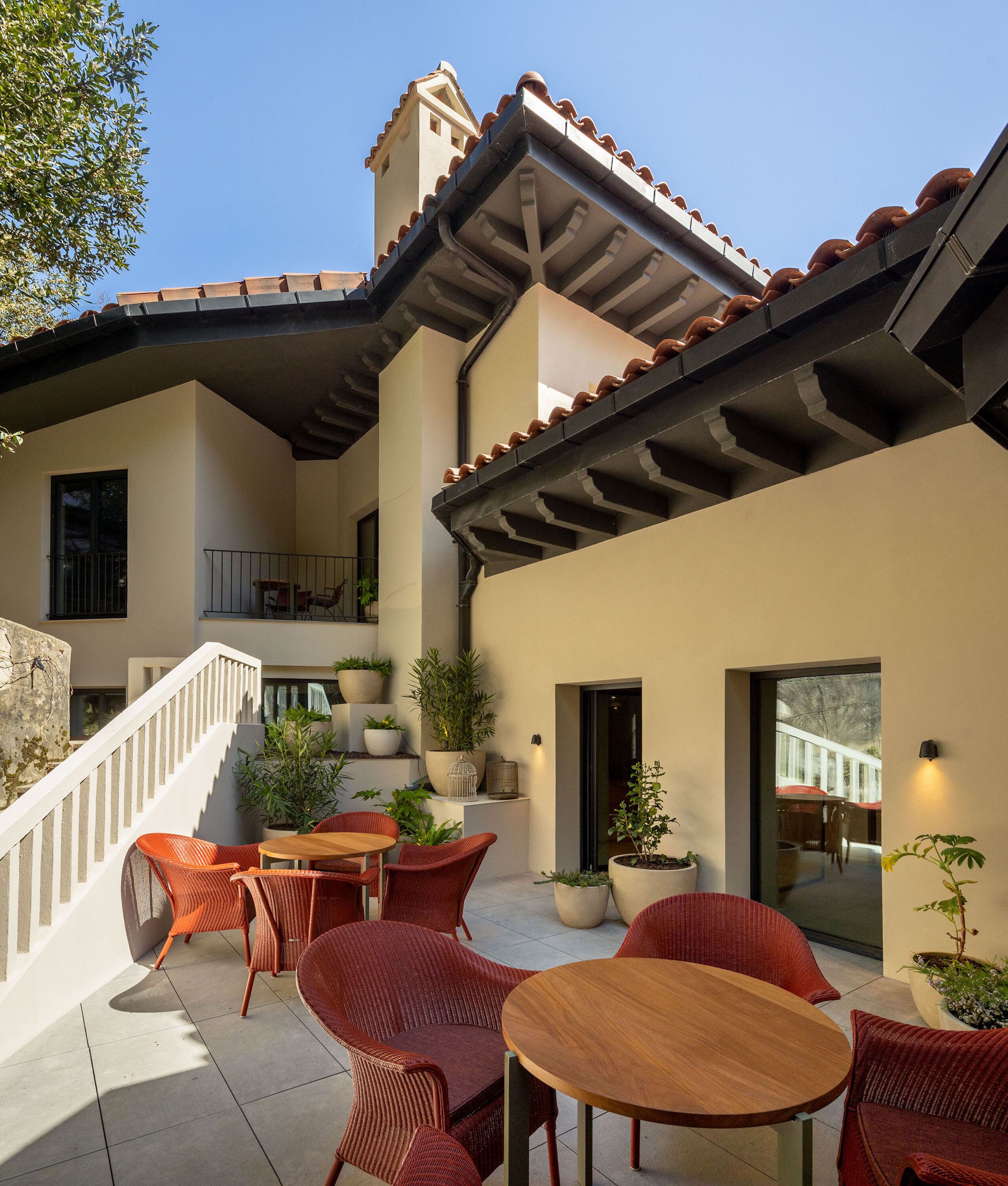 Terrasse sur le toit