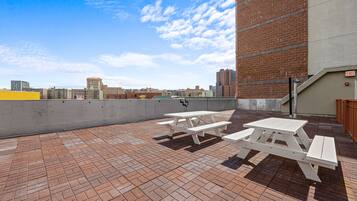 Terrasse sur le toit