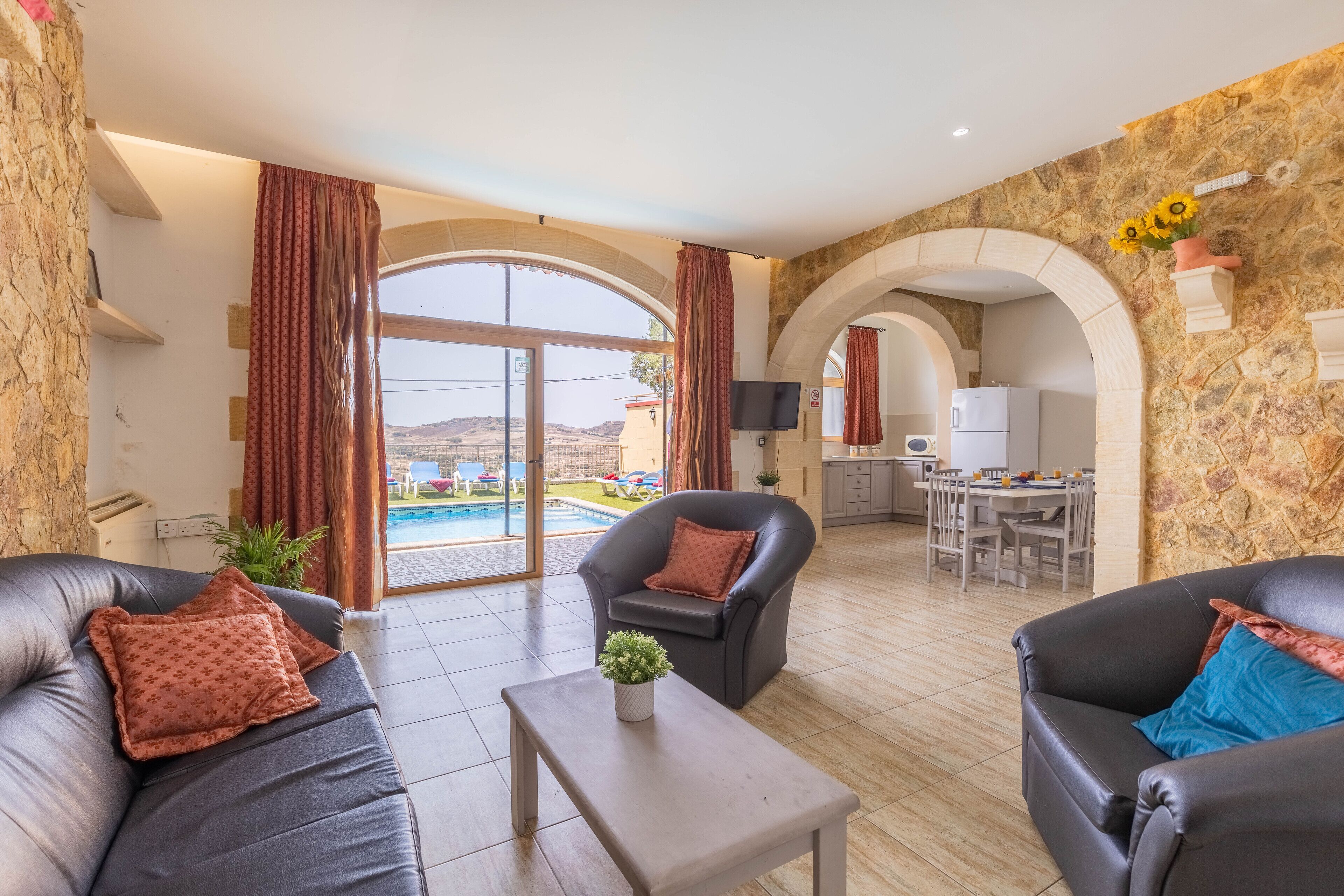 House, Multiple Beds | Living area