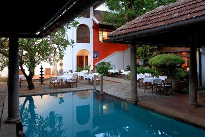 Beautiful deluxe double or twin room at Malabar House