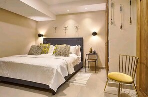 1 bedroom, in-room safe, desk, iron/ironing board - In The City Center Modern Apartment! Pool&Gym (Santo Domingo)