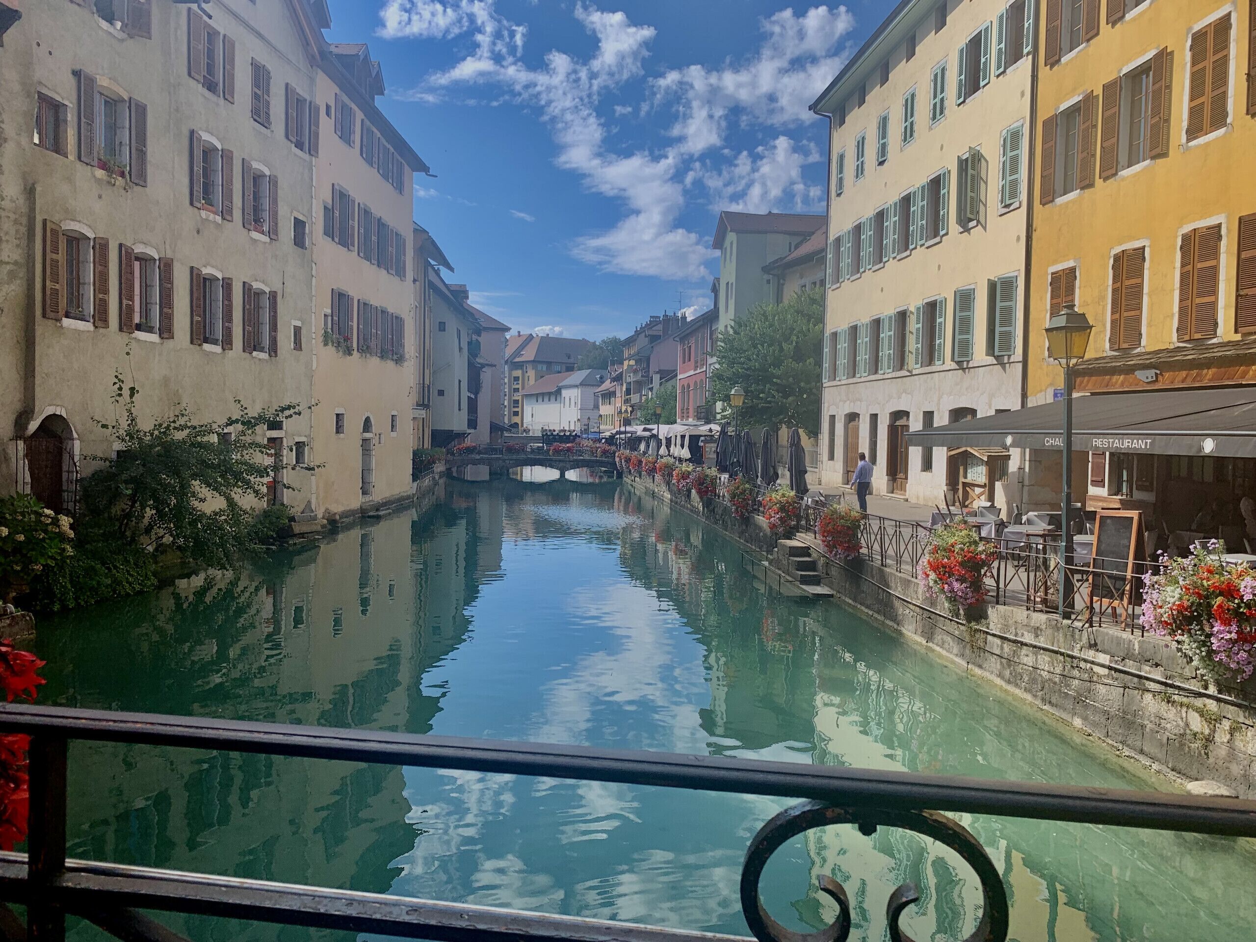 Blick von der Unterkunft