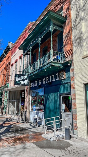 This apartment is located on Main Street in Wellsville NY.