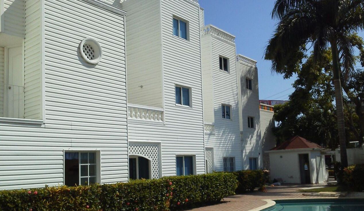 beachfront house with terrace