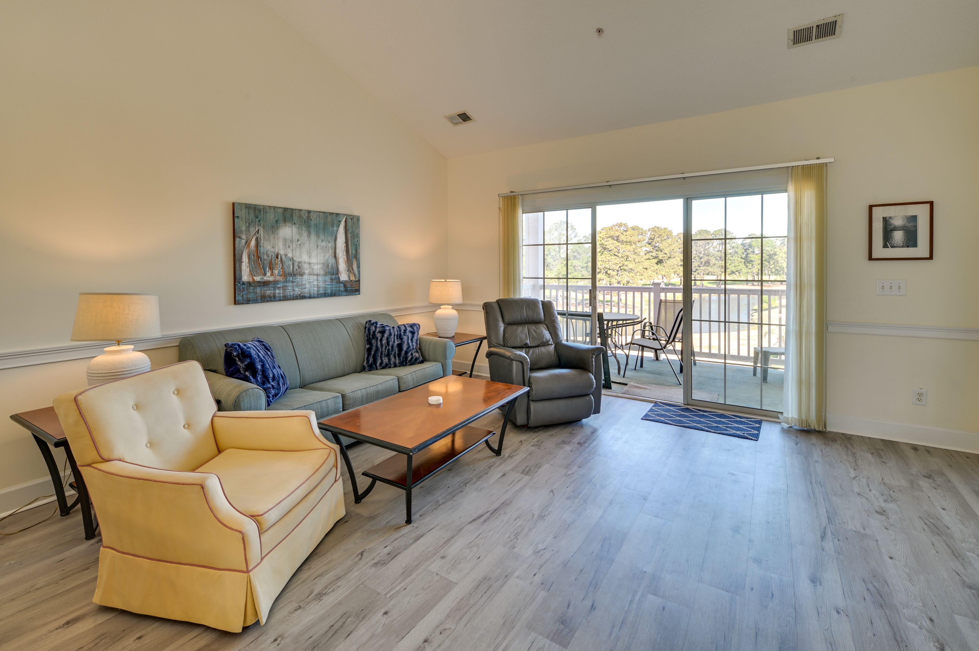 Myrtle Beach Getaway on Golf Resort w/ Balcony!