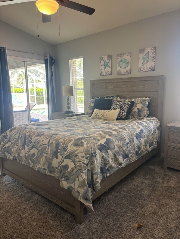 3 bedrooms, desk, iron/ironing board, free WiFi