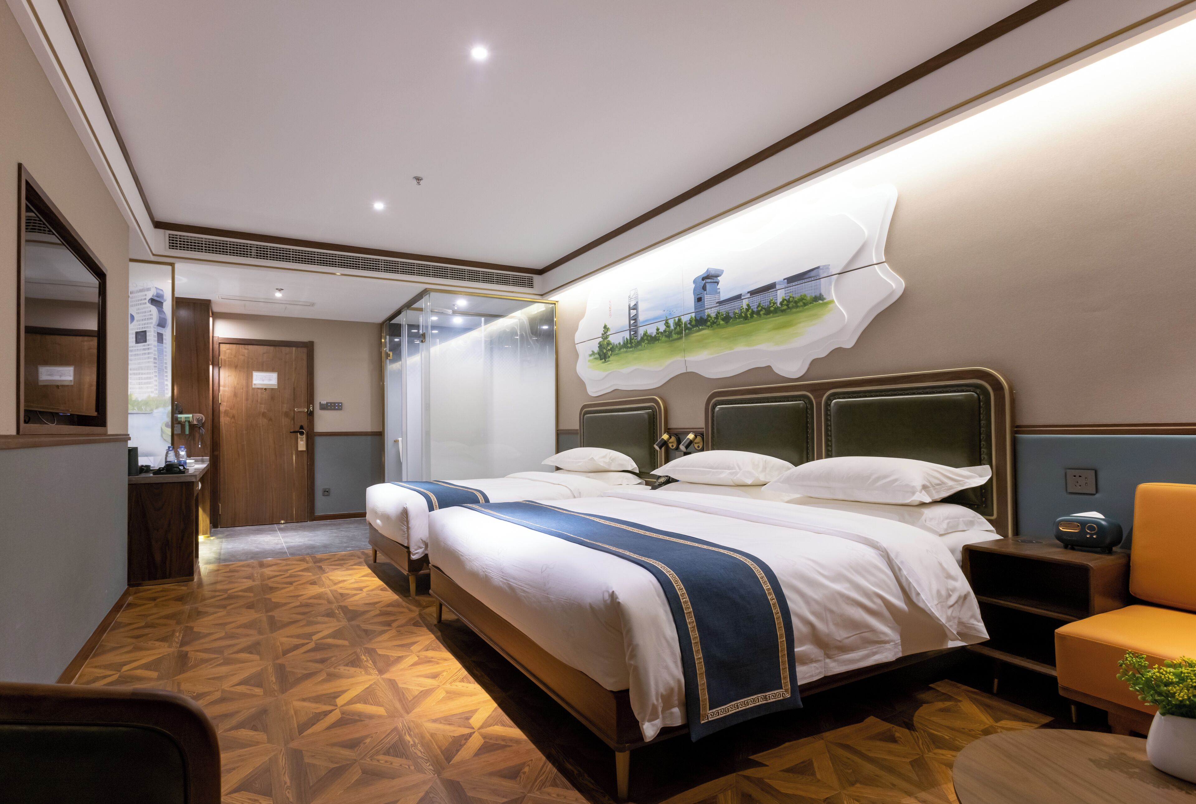 Superior Triple Room, Multiple Beds, Non Smoking | Premium bedding, down duvets, pillow-top beds, soundproofing