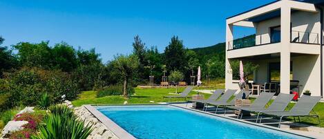 Außenpool, beheizter Pool