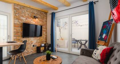 Apartment Urban Black with terrace in Poreč, Istria