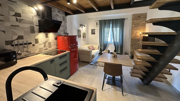 Living area - Apartment Urban Green with balcony in Poreč, Istria (Porec)