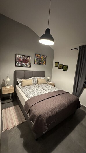 1 bedroom, iron/ironing board, free WiFi, bed sheets - Apartment Urban Grey with balcony in Poreč, Istria (Porec)