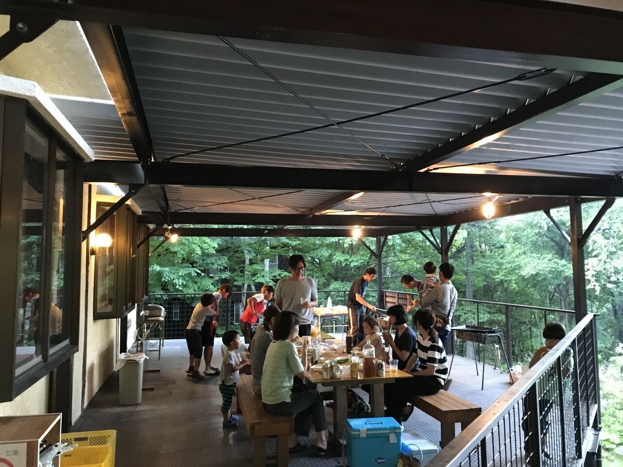 Outdoor dining