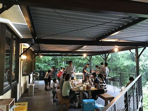 야외 식당