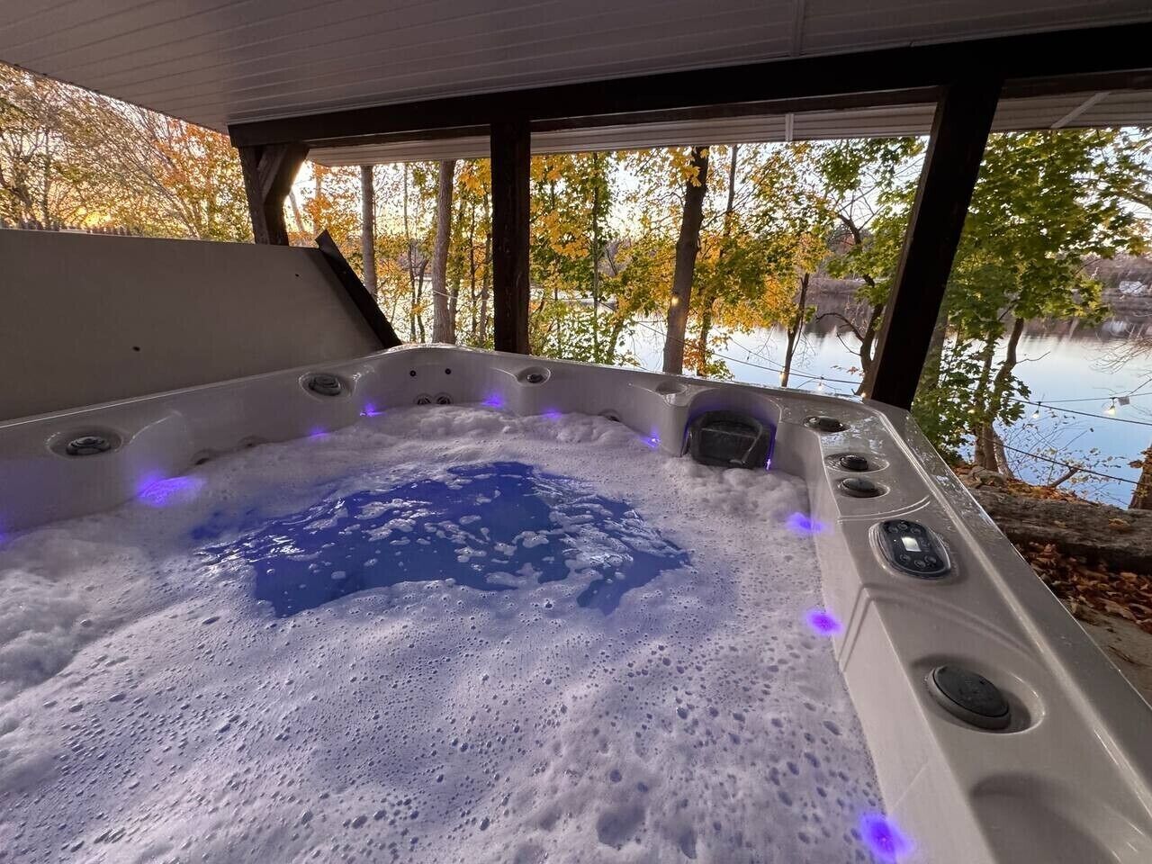 Baignoire à remous extérieure