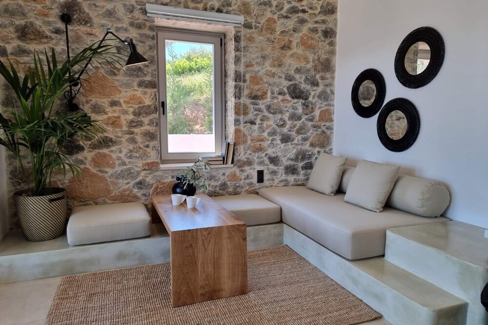 Stone build Suite with private small pool