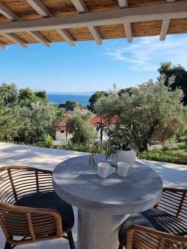 Stone build Suite with private small pool