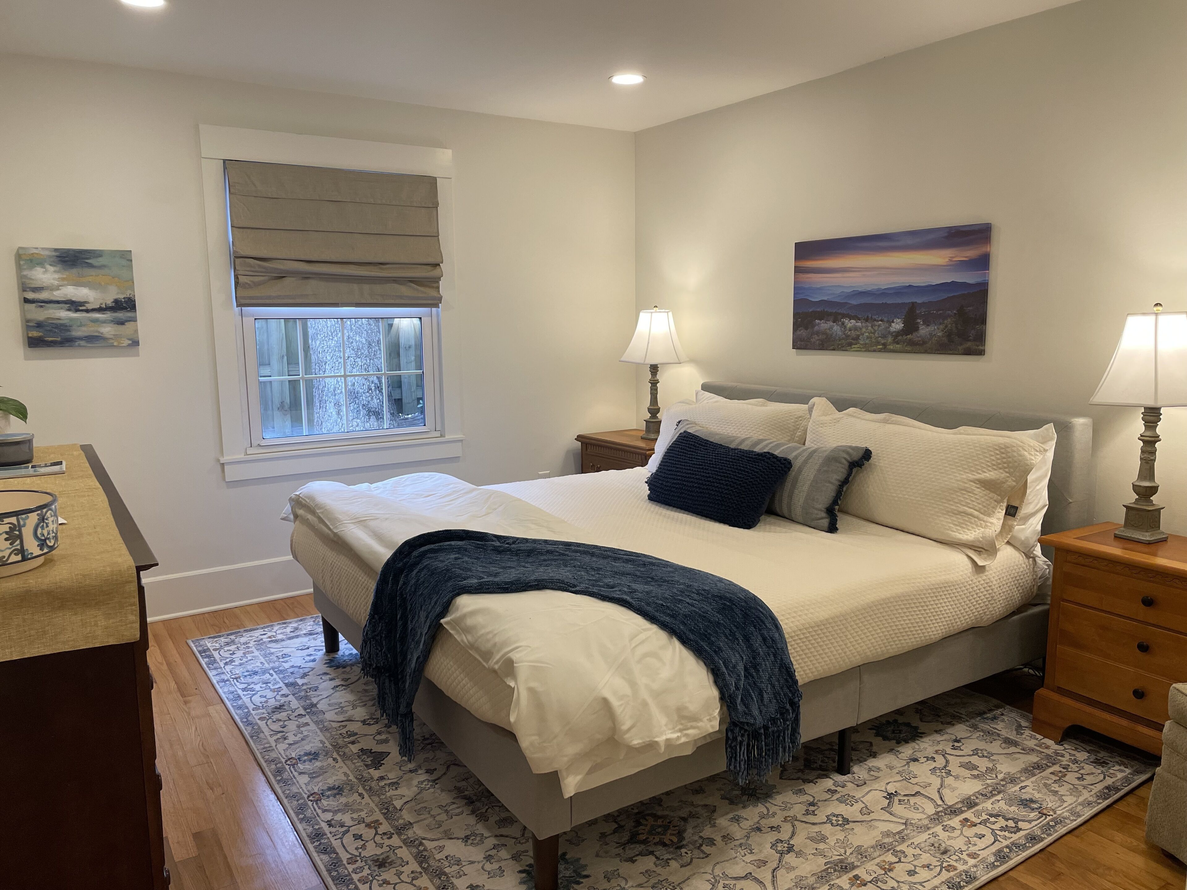 3 habitaciones y ropa de cama 