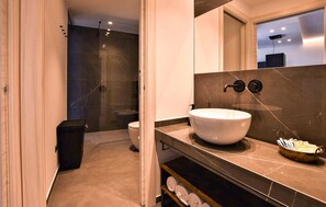 Shower, hair dryer