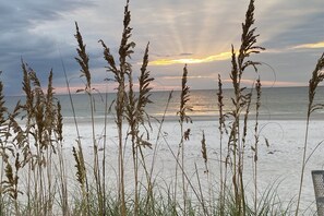 Beach nearby, beach towels