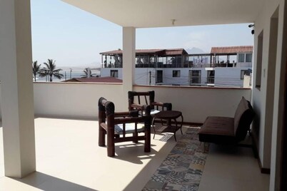 Huanchacostudio/kingbed/balcony/tv/wifi
