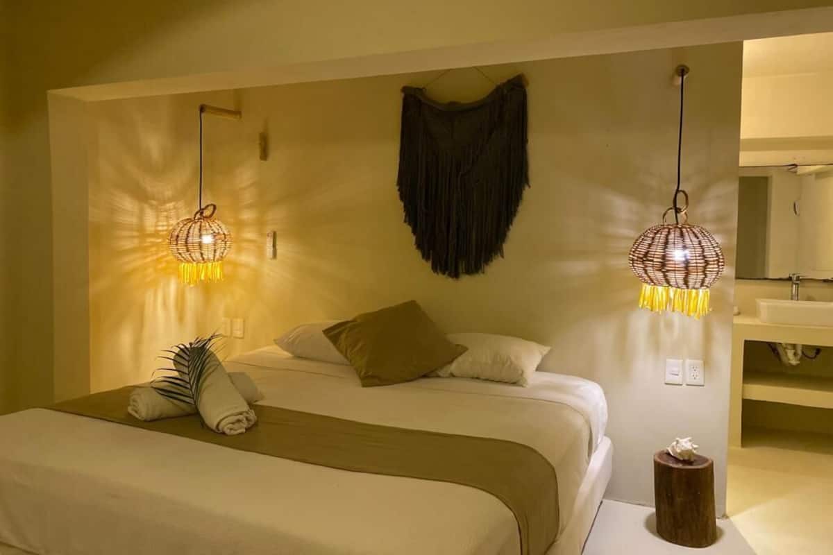 Chambre Quadruple Familiale | 2 chambres, Wi-Fi gratuit, draps fournis