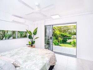 2 bedrooms, internet, bed sheets