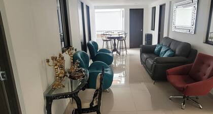 Hotel located just 1 block from Los Molinos shopping center.