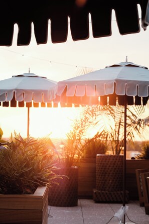 Terrasse sur le toit