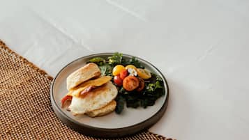 Daily full breakfast for a fee