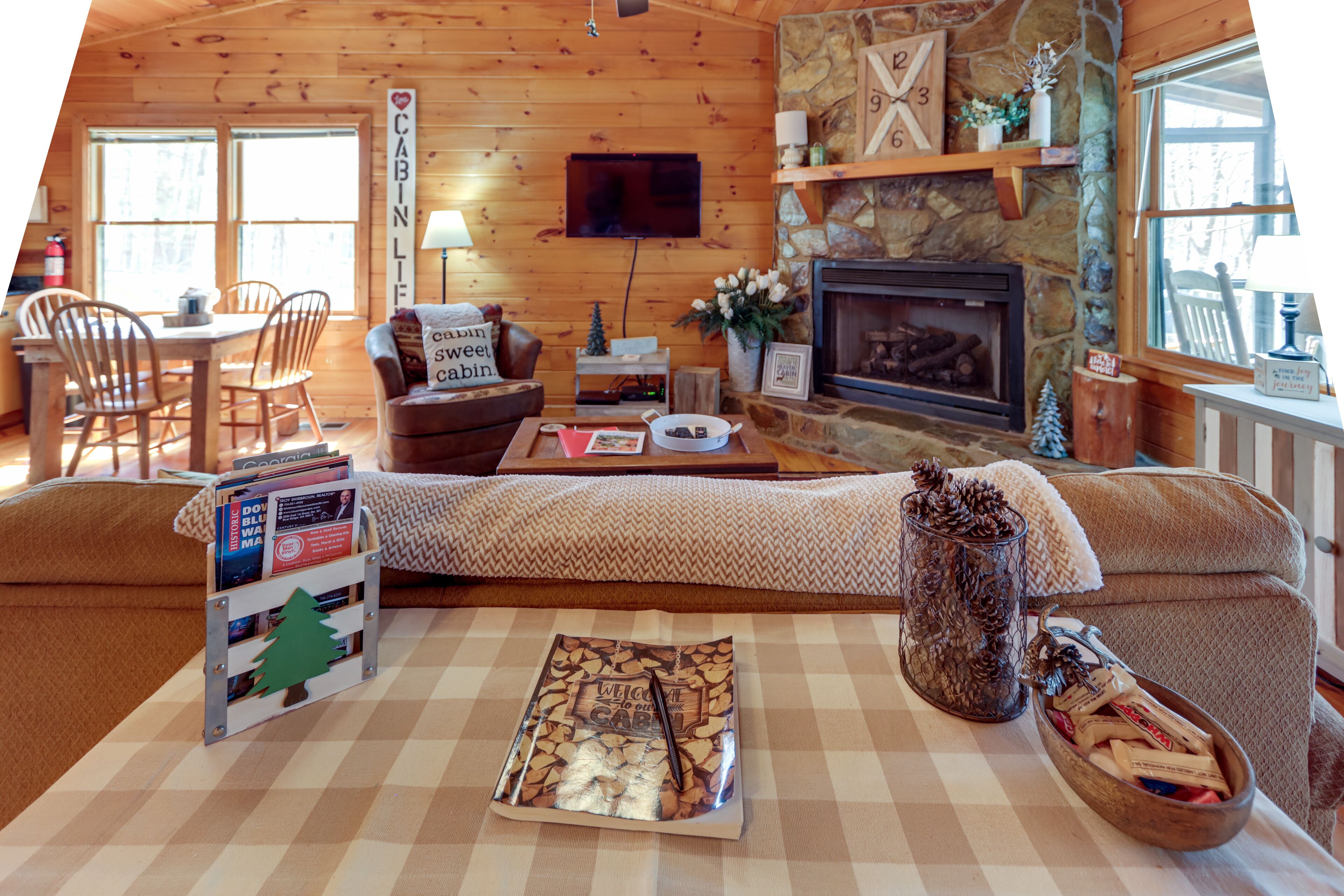 Blue Ridge Cozy Cabin in the Woods w/ Hot Tub!
