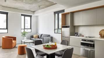 Two Bedroom Apartment - Accessible | Private kitchen | Microwave, oven, stovetop, dishwasher