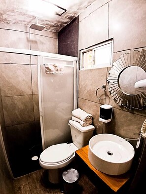 Family Suite | Bathroom | Hair dryer, towels - Casa Salazar Durango (Durango)