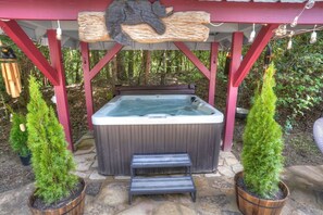 Bain à remous extérieur