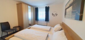 1 室のベッドルーム、ベッドシーツ