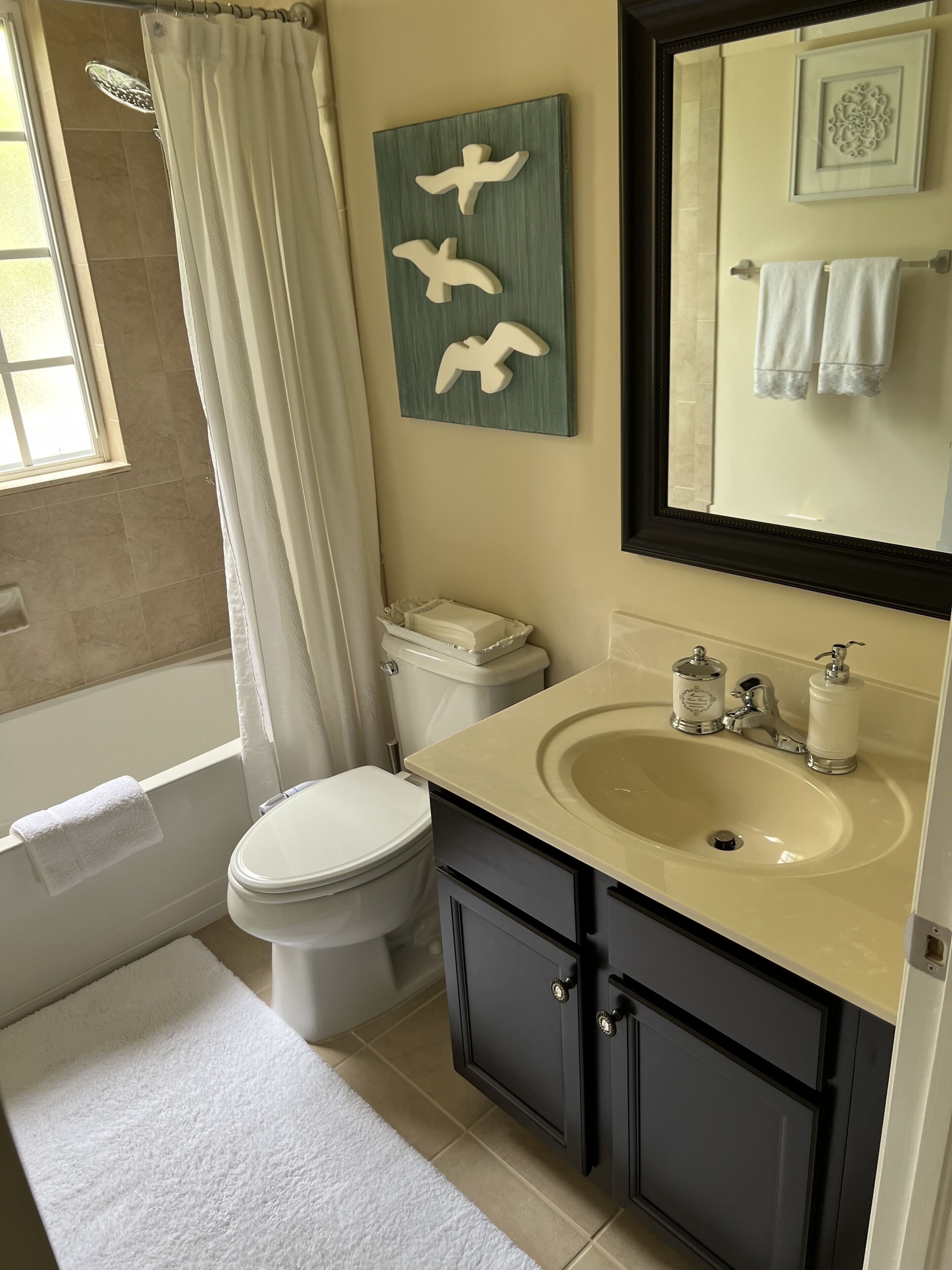 Sunny modern luxurious suite.