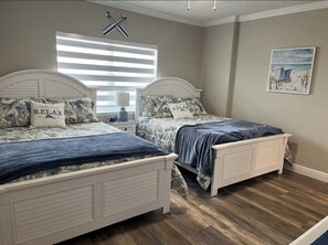 2 Schlafzimmer, Schreibtisch, BĂŒgeleisen/BĂŒgelbrett, kostenloses WLAN