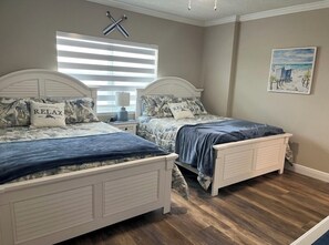 2 bedrooms, desk, iron/ironing board, free WiFi