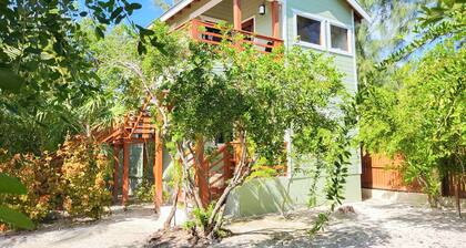 Beachfront abode with well-equipped kitchen - pool, beach, grill, & canoe access