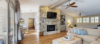 Waterfront, dog-friendly home with lake views, private boat lift & dock