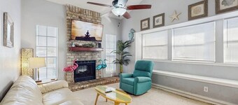 Well-appointed home with a pool, children's items, fireplace, washer/dryer, & AC