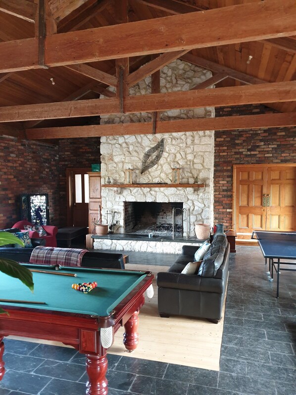 Games room - Peninsulas largest group accommodation. Relax & catch up with friends or family. (Rye)