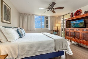 Condo, 1 Bedroom | 1 bedroom, iron/ironing board, free WiFi