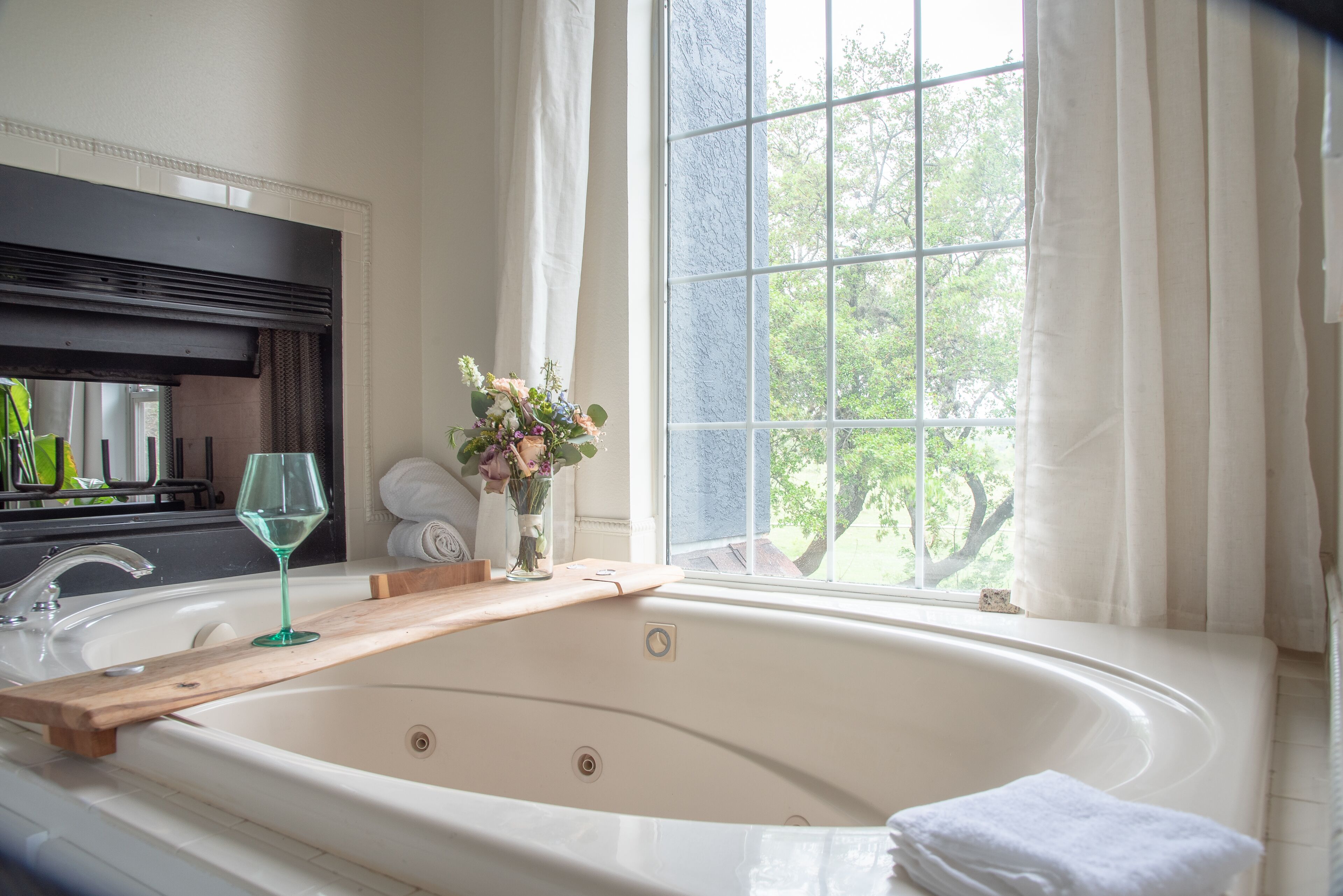 Come enjoy our peaceful house oasis that features a backyard patio with a pool!