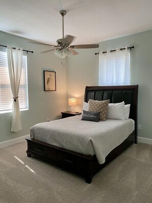 3 bedrooms, desk, iron/ironing board, free WiFi