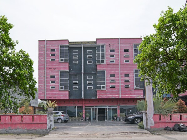 Façade de l’hébergement
