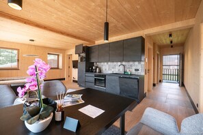 Fridge, oven, stovetop, dishwasher - Apartment in Mieders near Ski Lift (Mieders)