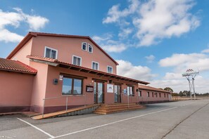 Voorkant van accommodatie