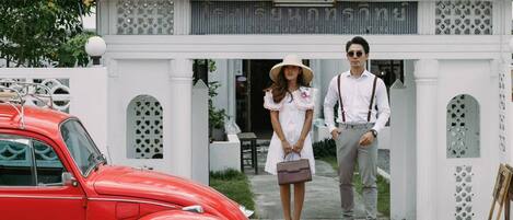 Façade de l’hébergement